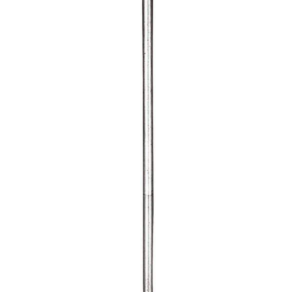 Access Lighting Rod, 6 Inch Rod, Brushed Steel Finish R-63110-6/BS